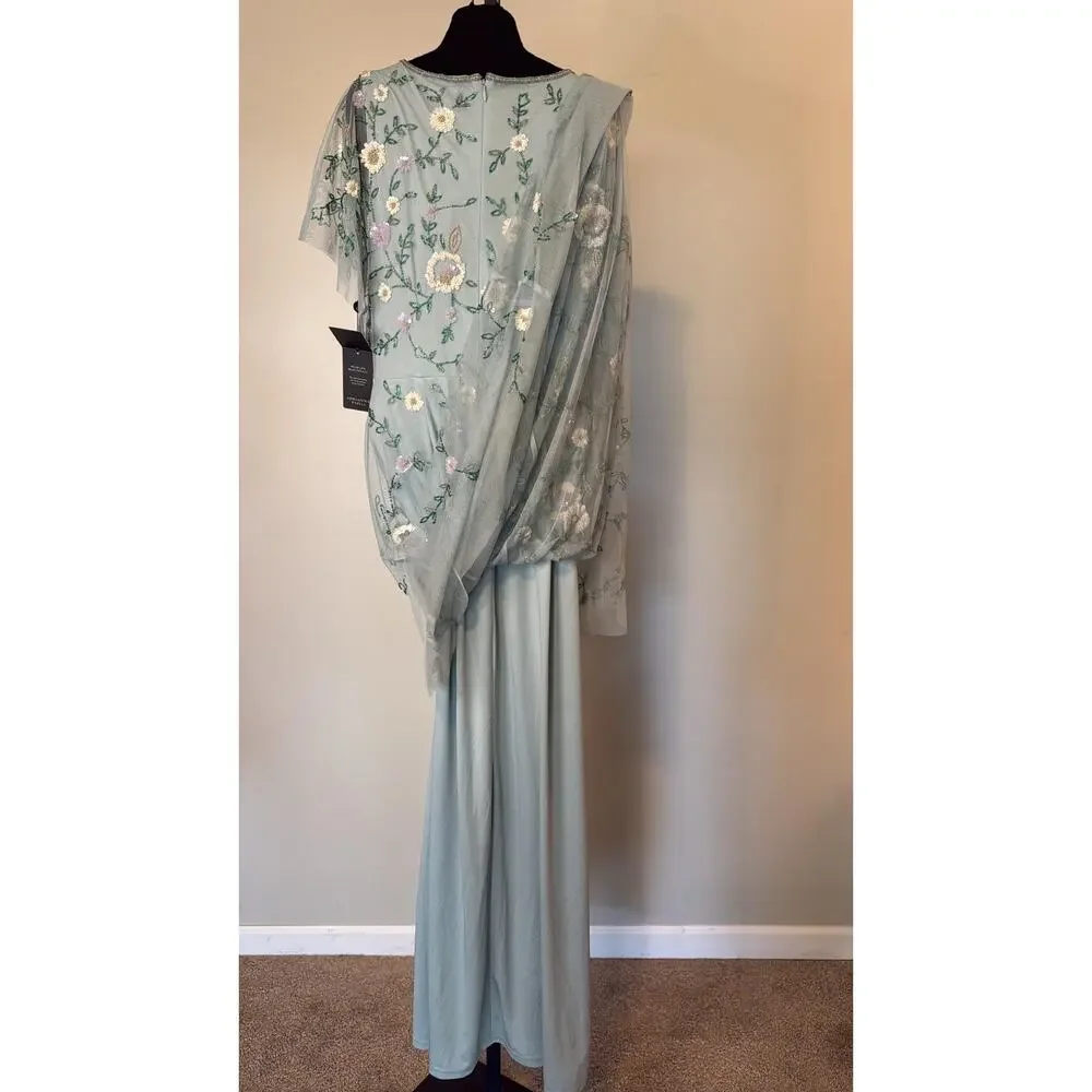 Adrianna Papell - Dress with floral print - Picture 6 of 9